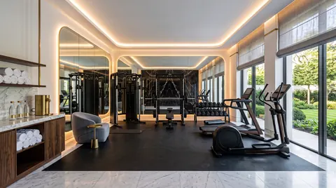 Home gym by Almashhad Sky