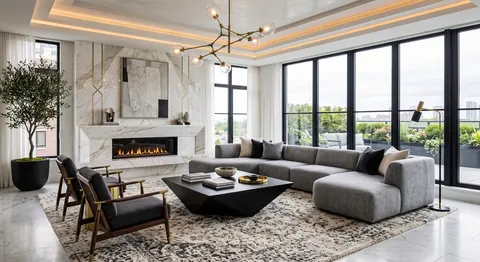 Home and apartment design by Almashhad Sky