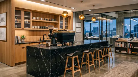 Office completed by the Almashhad Sky team