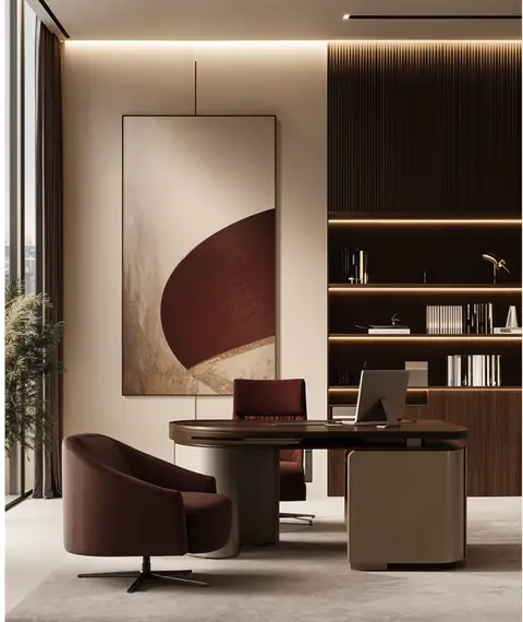 Office completed by the Almashhad Sky team