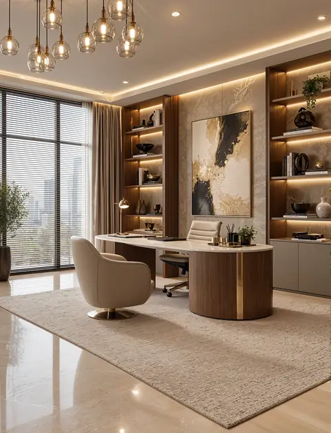 Office completed by the Almashhad Sky team