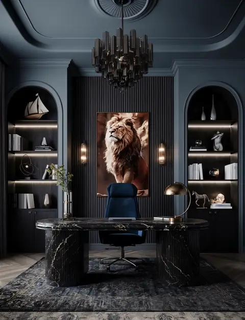 Office completed by the Almashhad Sky team