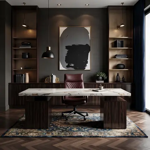 Office completed by the Almashhad Sky team