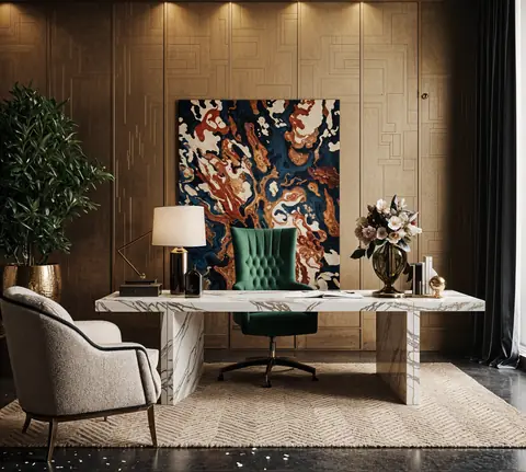 Office completed by the Almashhad Sky team