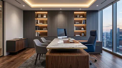 Office completed by the Almashhad Sky team