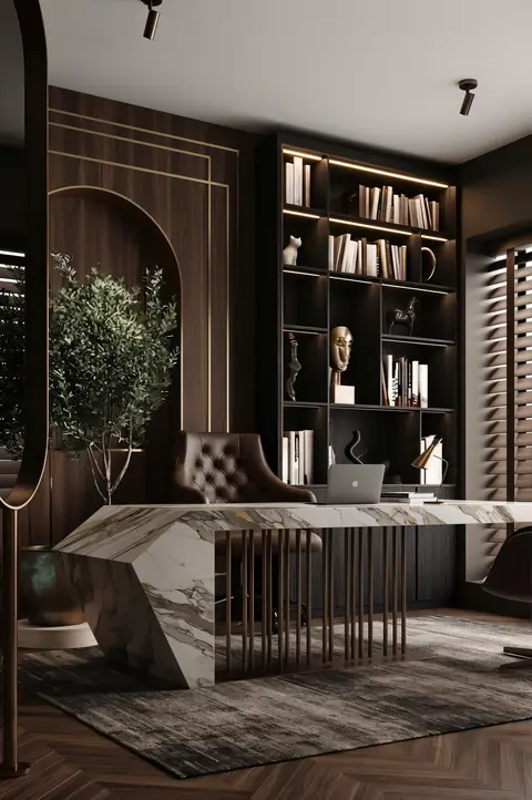 Office completed by the Almashhad Sky team
