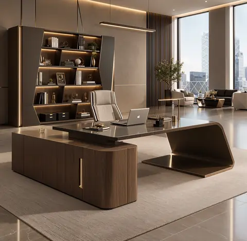 Office completed by the Almashhad Sky team