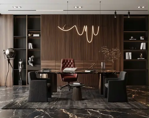 Office completed by the Almashhad Sky team