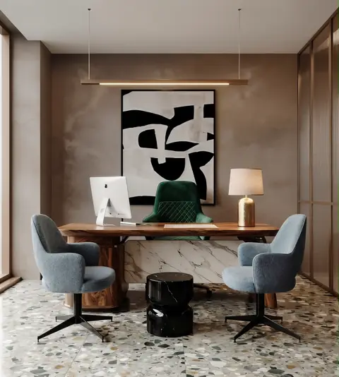 Office completed by the Almashhad Sky team