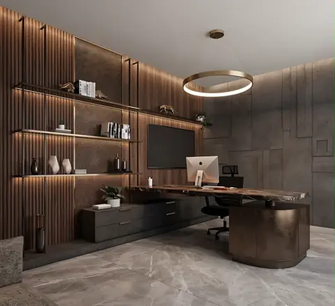 Office completed by the Almashhad Sky team