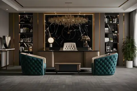 Office completed by the Almashhad Sky team