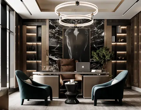 Office completed by the Almashhad Sky team
