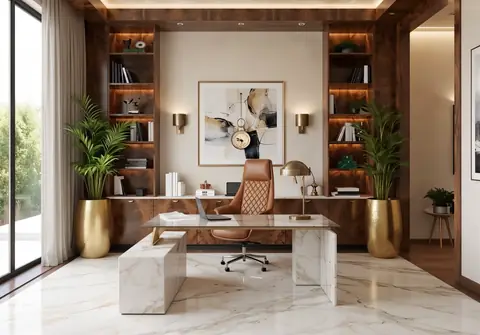 Office completed by the Almashhad Sky team