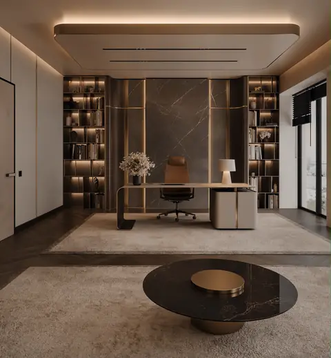 Office completed by the Almashhad Sky team