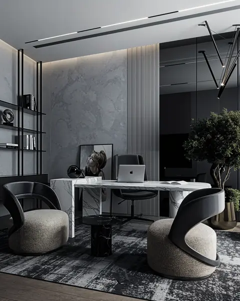 Office completed by the Almashhad Sky team