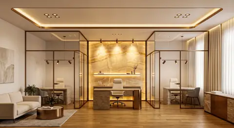 Office completed by the Almashhad Sky team