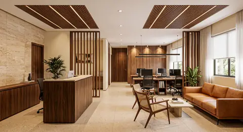 Office completed by the Almashhad Sky team