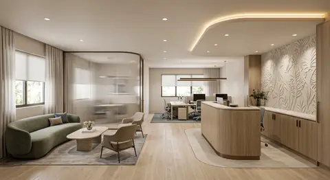 Office completed by the Almashhad Sky team