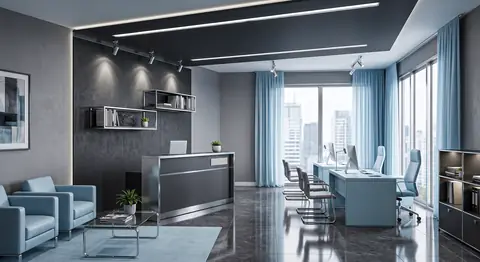 Office completed by the Almashhad Sky team