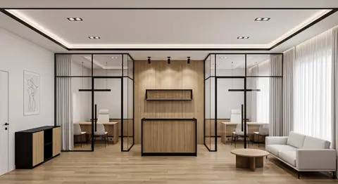Office completed by the Almashhad Sky team