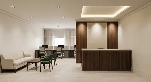 Office completed by the Almashhad Sky team