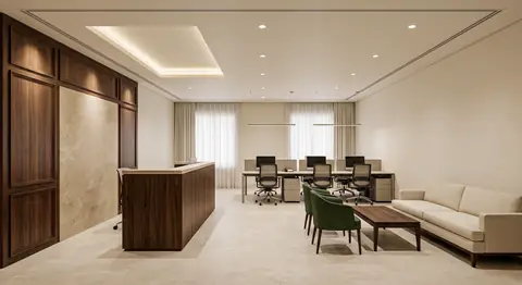 Office completed by the Almashhad Sky team
