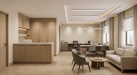 Office completed by the Almashhad Sky team