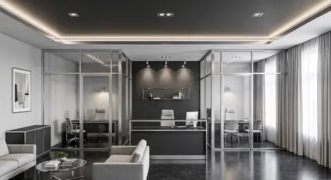 Office completed by the Almashhad Sky team