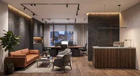 Office completed by the Almashhad Sky team