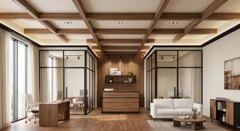 Office completed by the Almashhad Sky team