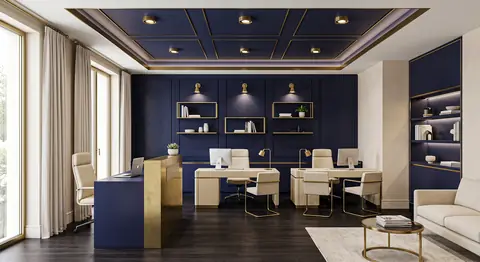 Office completed by the Almashhad Sky team
