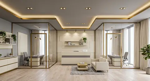 Office completed by the Almashhad Sky team