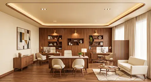 Office completed by the Almashhad Sky team