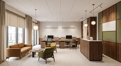Office completed by the Almashhad Sky team
