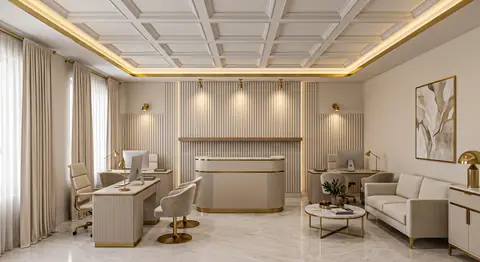 Office completed by the Almashhad Sky team