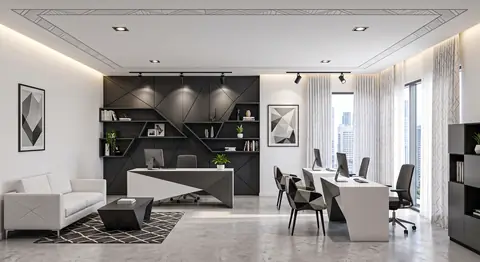 Office completed by the Almashhad Sky team