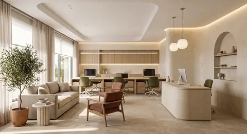 Office completed by the Almashhad Sky team