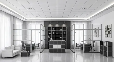Office completed by the Almashhad Sky team
