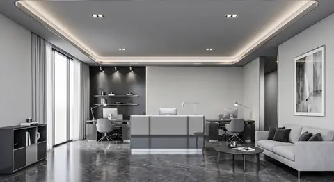 Office completed by the Almashhad Sky team