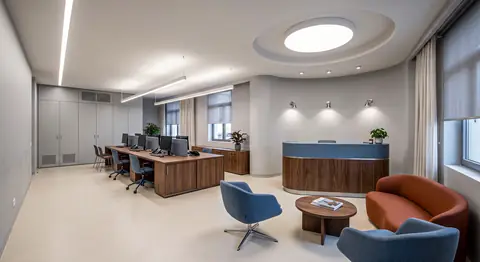 Office completed by the Almashhad Sky team