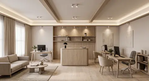 Office completed by the Almashhad Sky team