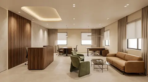 Office completed by the Almashhad Sky team