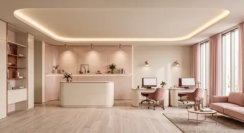Office completed by the Almashhad Sky team