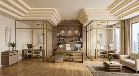 Office completed by the Almashhad Sky team