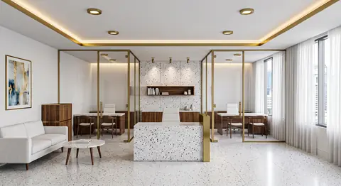 Office completed by the Almashhad Sky team