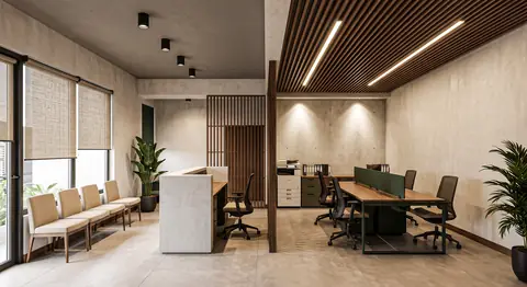 Office completed by the Almashhad Sky team