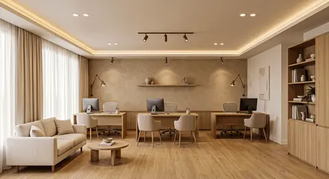 Office completed by the Almashhad Sky team