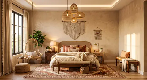 Bedroom completed by the Almashhad Sky team