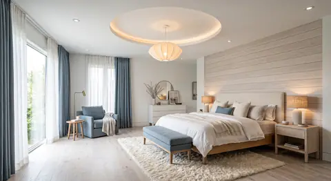 Bedroom completed by the Almashhad Sky team