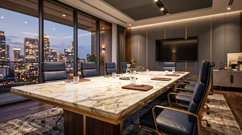 Office completed by the Almashhad Sky team